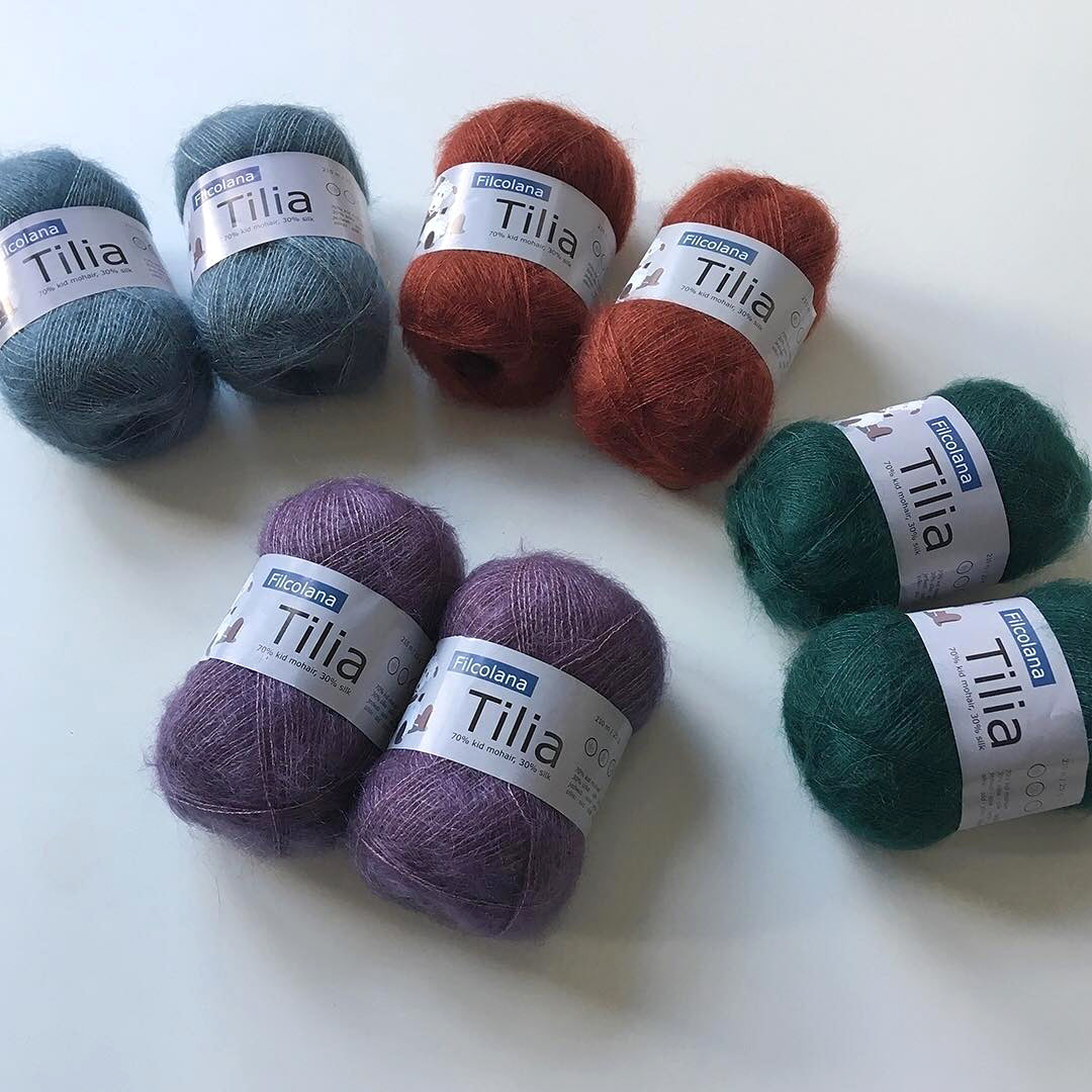 Tilia is a gorgeous mix mulberry silk and kid mohair. – KNiTT