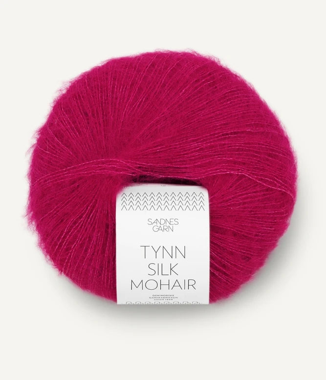 NEW Sandnes Tynn Silk Mohair - Jazzy pink 4600