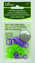 Load image into Gallery viewer, Clover Soft Stitch Ring Markers