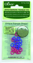 Load image into Gallery viewer, Clover Stitch Markers - Triangle