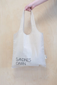 Sandnes Garn Tote Bags - Natural