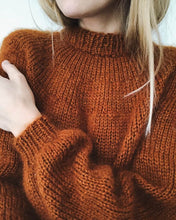 Load image into Gallery viewer, NOVICE SWEATER  Printed Pattern by PetiteKnit