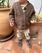 Load image into Gallery viewer, EVA CARDIGAN JUNIOR Printed Pattern by PetiteKnit