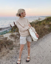 Load image into Gallery viewer, NOVICE SWEATER  Printed Pattern by PetiteKnit