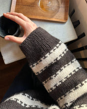 Load image into Gallery viewer, KEY SWEATER Printed Pattern by PetiteKnit
