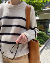 Load image into Gallery viewer, MARSEILLE SWEATER Printed Pattern by PetiteKnit
