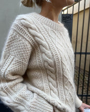 Load image into Gallery viewer, MOBY SWEATER Printed Pattern by PetiteKnit