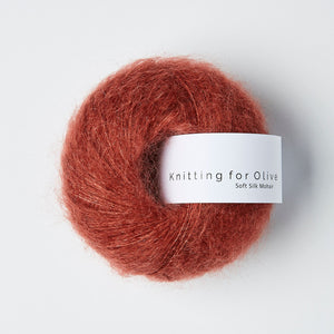 KNITTING FOR OLIVE SOFT SILK MOHAIR - ALL COLOURS