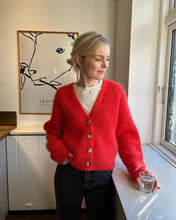 Load image into Gallery viewer, AGNETE CARDIGAN Printed Pattern by PetiteKnit