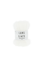 Load image into Gallery viewer, Lang Yarns Lace - Snow White 0001
