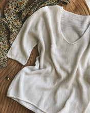 Load image into Gallery viewer, Cumulus Tee Printed Pattern by PetiteKnit