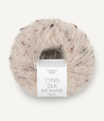 NEW Sandnes Tynn Silk Mohair - GREY TWEED 2600