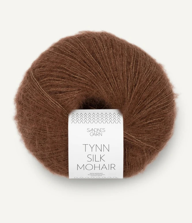 NEW Sandnes Tynn Silk Mohair - Chocolate 3073