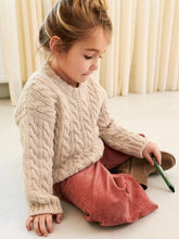 Load image into Gallery viewer, Sandnes Garn Single Pattern / 2401 Mykt til Barn / Nr. 1B  BONNIE SWEATER JUNIOR