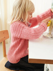 Sandnes Garn Single Pattern / 2401 Soft Knit For Kids / No. 4  FINNICK SWEATER JUNIOR