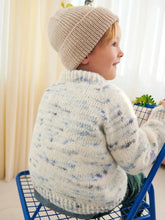 Load image into Gallery viewer, Sandnes Garn Single Pattern / 2401 Soft Knit for Kids / No. 5A  DEBUTANT SWEATER JUNIOR