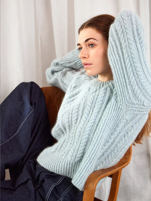 KAJA MOHAIR KNIT CARDIGAN （KAJA モヘアカーディガン Mサイズ