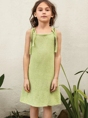 Sandnes Single Pattern / 2503 Summer Knits for Kids / No. 1  Clementine Dress Junior
