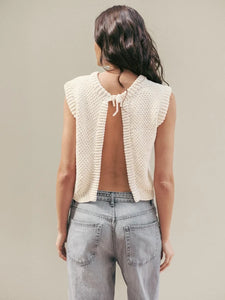 Sandnes Single Pattern / 2504 Summer Knits / No. 1  Rose Top