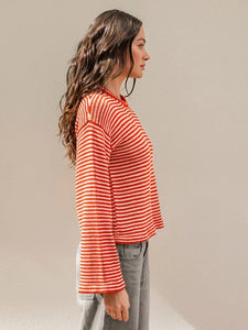 Sandnes Single Pattern / 2504 Summer Knits / No. 2a  and 2B Cleo Sweater and Skirt