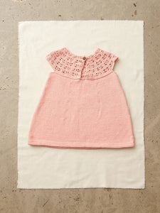 Sandnes Single pattern / 2505 Summer Knits for Babies / No. 4  INDY DRESS BABY