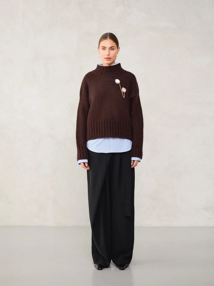 SANDNES Single Pattern / 2507 DIY / No. 5 Mindy Sweater Chunky Edition