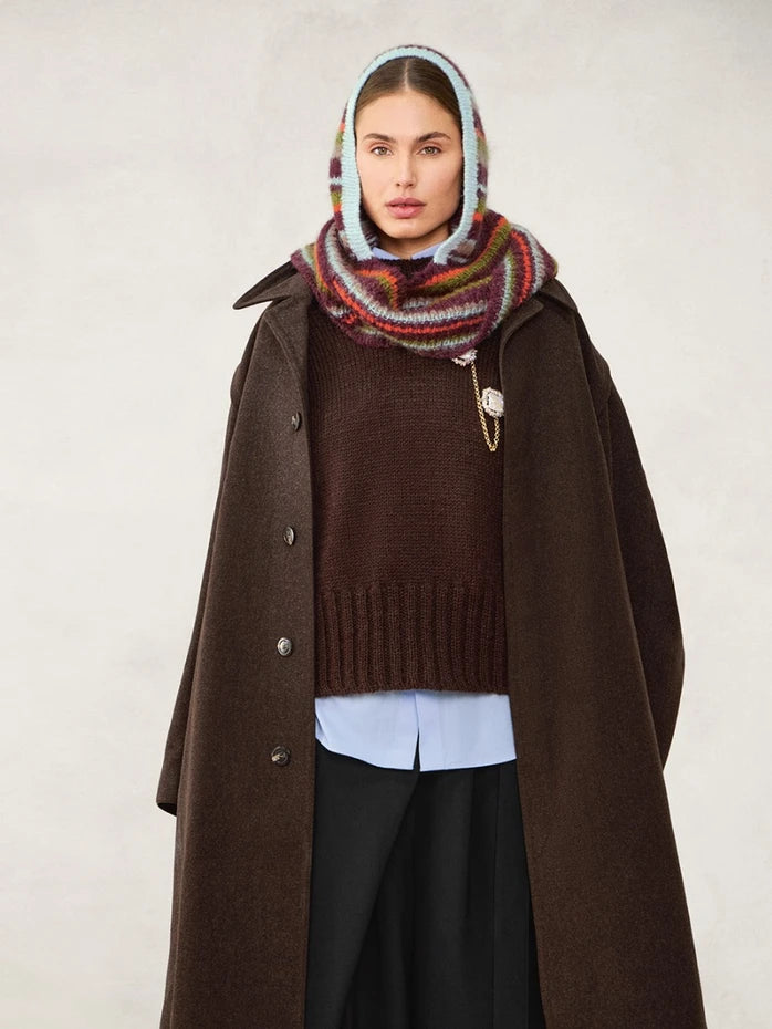 SANDNES Single Pattern / 2507 DIY / No. 11 -  Snuggle Hood
