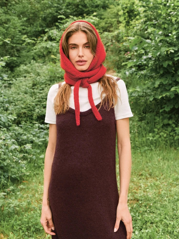 SANDNES Single Pattern / 2507 DIY / No. 7 Tie the Hood