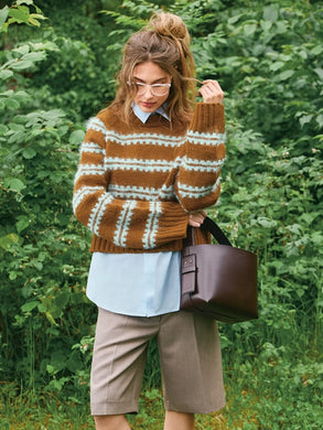 SANDNES Single Pattern / 2507 DIY / No. 8 Ridge Sweater