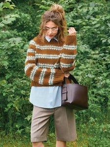 SANDNES Single Pattern / 2507 DIY / No. 8 Ridge Sweater