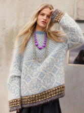 Load image into Gallery viewer, Sandnes Single Pattern / 2609 Norwegian Icons  / Nr. 2 Rose - Only Available With Yarn Purchase
