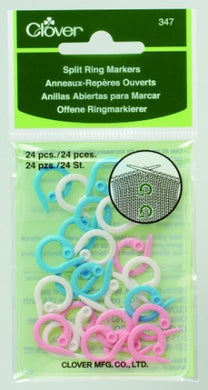 Clover Split Ring Stitch Markers