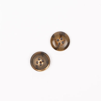 DROPS Imitation Wood (Walnut)Button no. 703 - 15mm