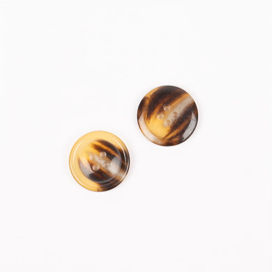 DROPS Imitation Horn (Caramel) Button no. 709 -18mm