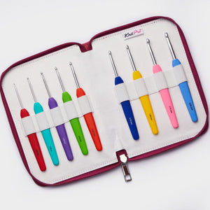 KnitPro Waves Single Ended Crochet Hook Set