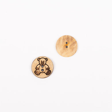 DROPS Bear (coconut) Buttons No 813 - 15mm