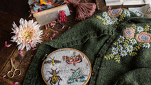 Load image into Gallery viewer, EMBROIDERY ON KNITS by Judit Gummlich