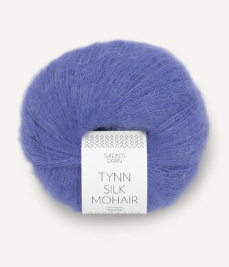 NEW Sandnes Tynn Silk Mohair - Blue Iris 5535