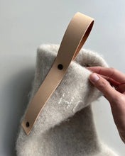 Load image into Gallery viewer, PetiteKnit Leather Straps for Christmas Stocking