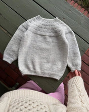 Load image into Gallery viewer, Anker's Sweater Junior Pattern by PetiteKnit