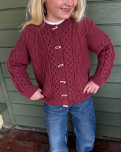 Load image into Gallery viewer, DAGMAR'S JACKET JUNIOR Printed Pattern by petiteKnit