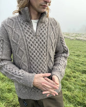 Load image into Gallery viewer, Dagmar Zipper Sweater Man by PetiteKnit