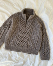 Load image into Gallery viewer, DAGMAR ZIPPER SWEATER Printed Pattern by PetiteKnit