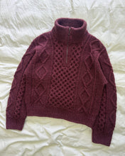 Load image into Gallery viewer, DAGMAR ZIPPER SWEATER Printed Pattern by PetiteKnit
