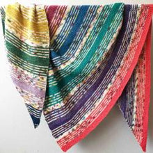 Load image into Gallery viewer, I&#39;VE GOT SUNSHINE SHAWL SET HAND DYED Cowgirl Blues