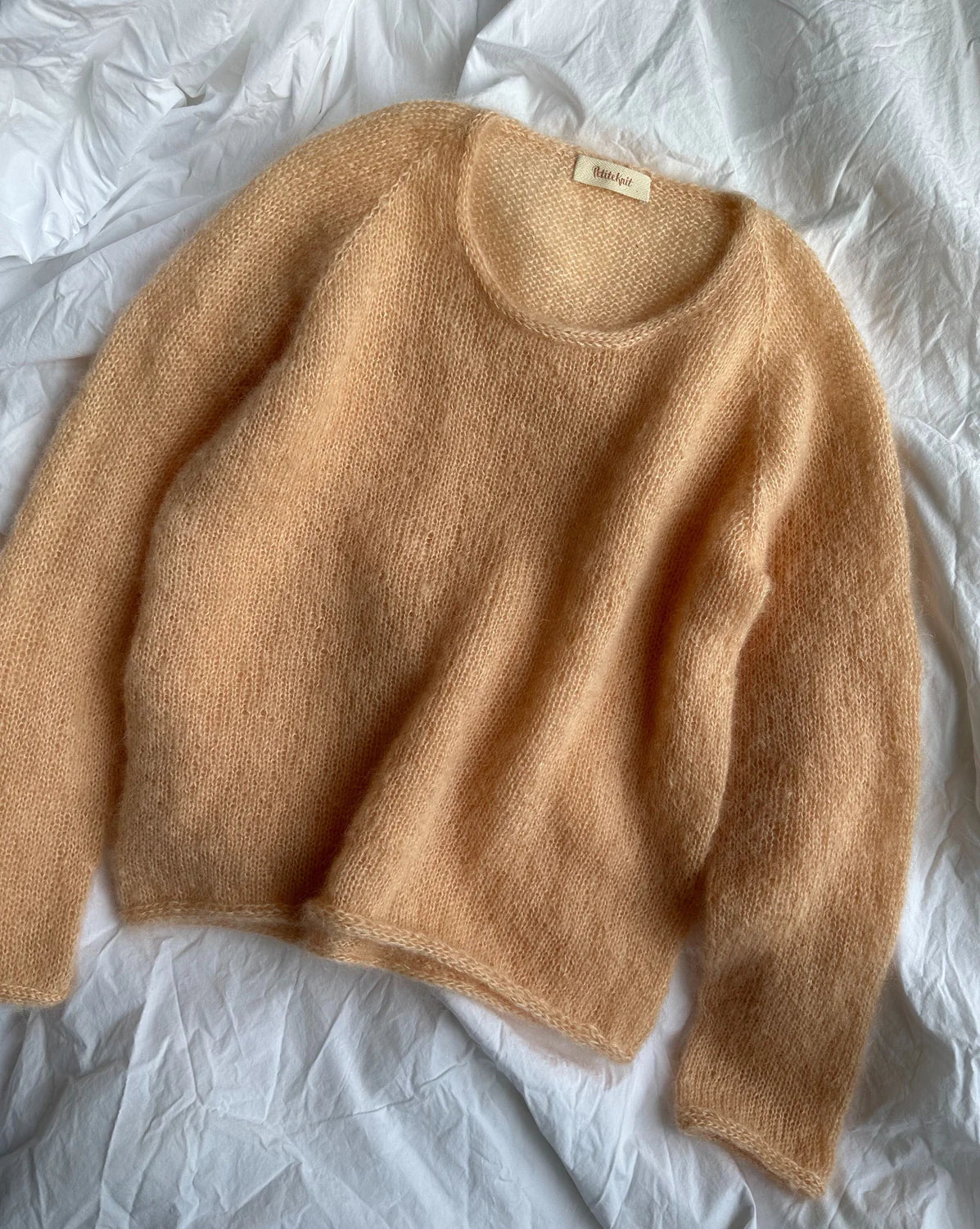 CUMULUS BLOUSE O NECK Printed Pattern by PetiteKnit KNiTT