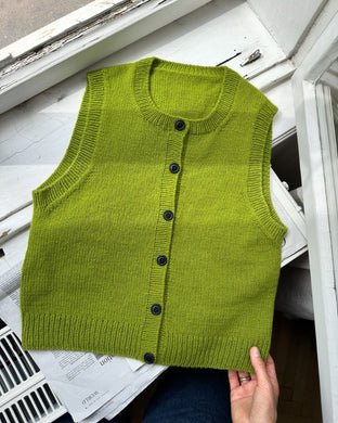 PetiteKnit Maggie Vest Printed Pattern