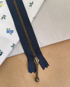 PetiteKnit Zipper 28cm - Navy