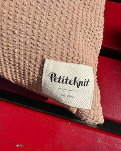 PETITEKNIT KNITTER'S STRING BAG - PRALINE SEERSUCKER