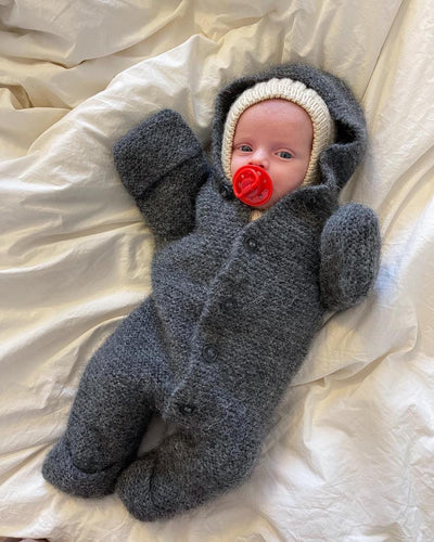 SELMA'S SLEEP SUIT Printed Pattern by PetiteKnit